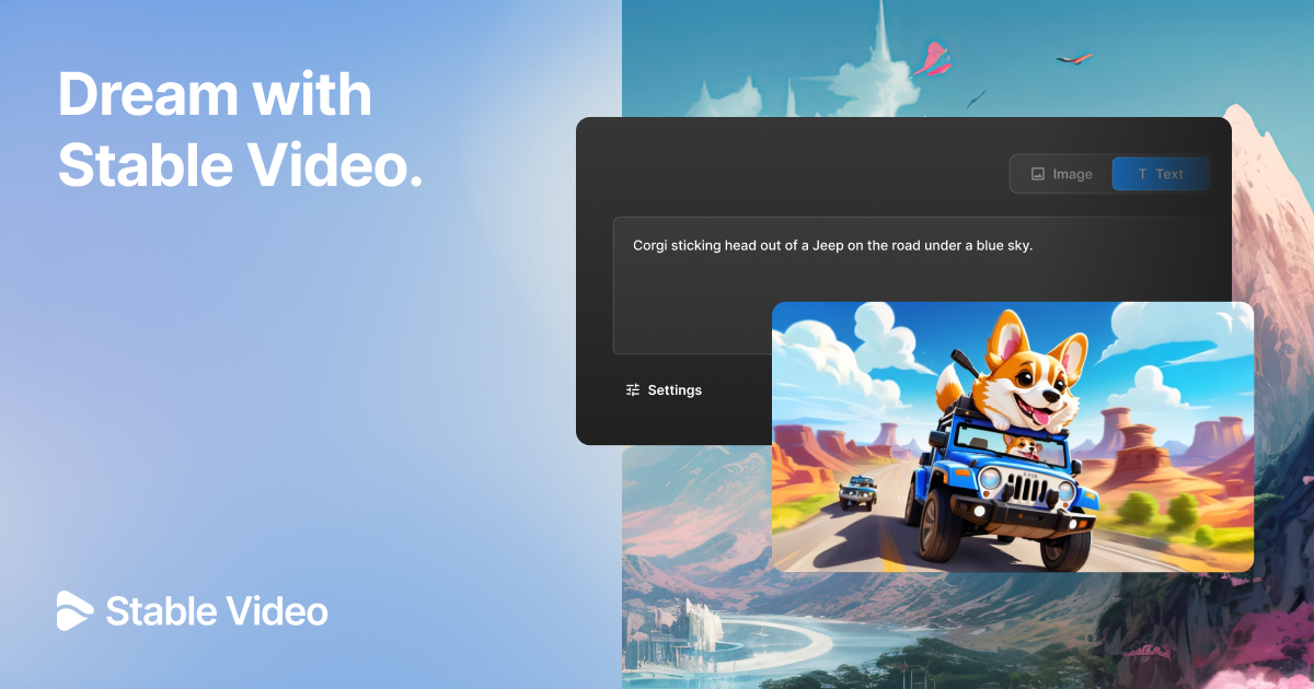 Stable Video | Generate Videos with AI